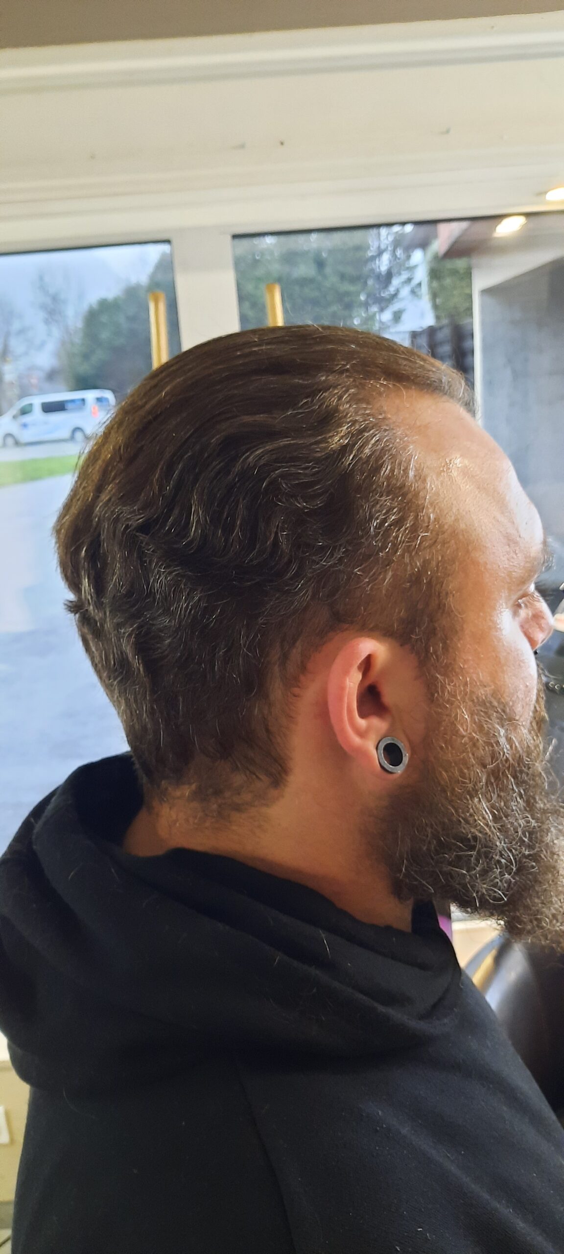 Après lissage homme